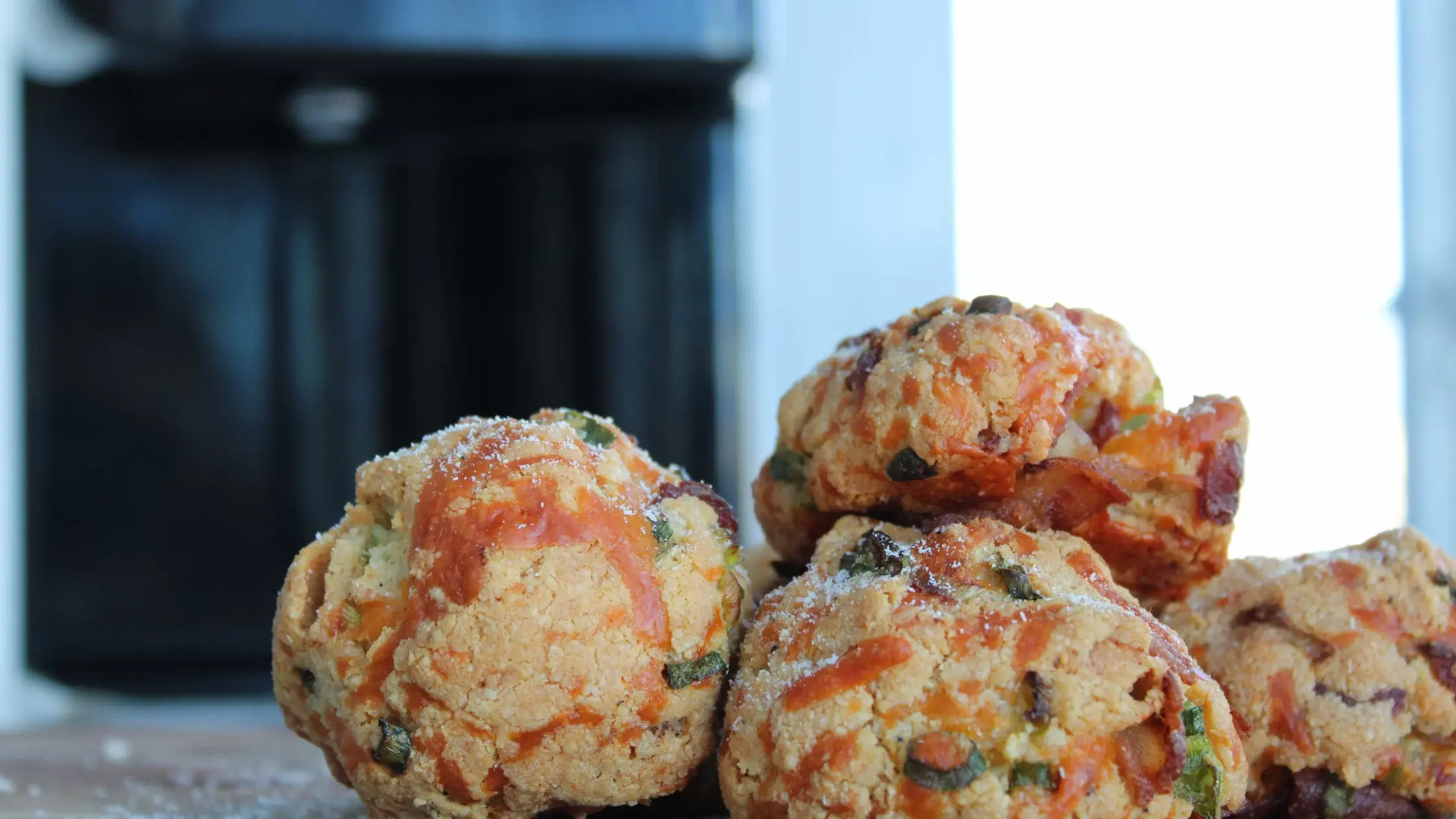 cannabis bacon scones