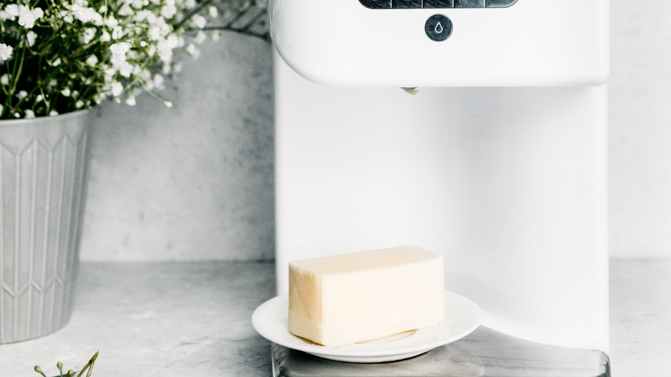 white cannabutter machine