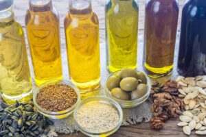 A variety of oils that can be used for infusion and with the edbile ratio calculator.