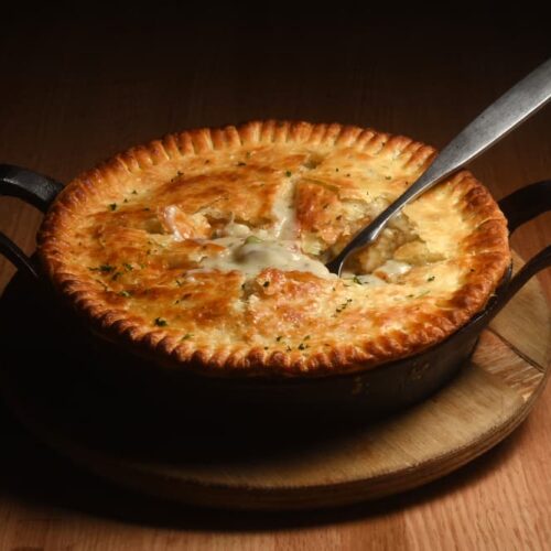 cannabis chicken pot pie