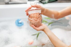 cannabis infused bath salts