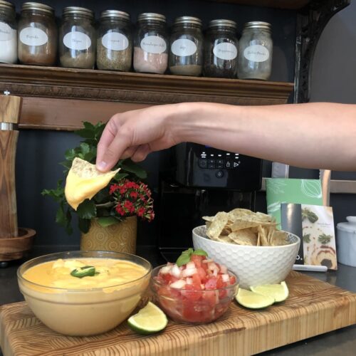 jalapeno infused nacho cheese