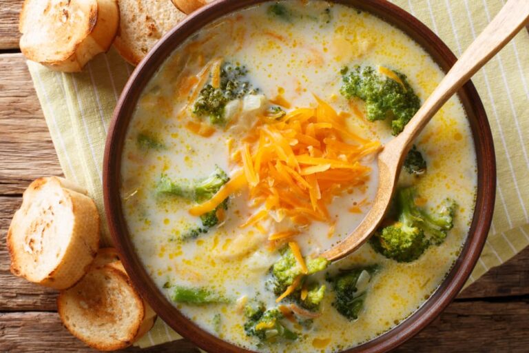 broccolli cheddar soup