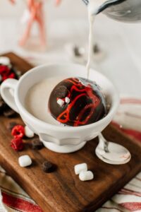 DIY hot chocolate bomb