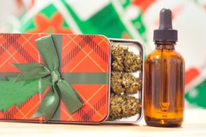 DIY christmas cbd serum