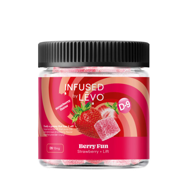 Infused by LEVO Berry Fun D9 gummies