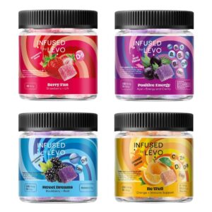 Infused by LEVO gummy variety pack.