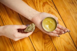 cannabis and thc salve