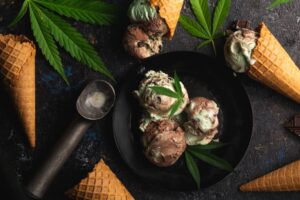 weed infused icecream