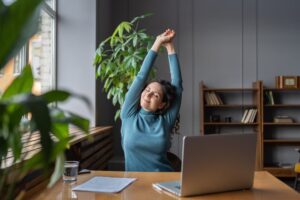 woman experiencing the entourage effect