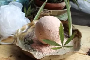 marijuana bath bomb